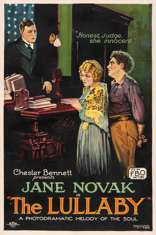 Movie poster for The Lullaby (1924)