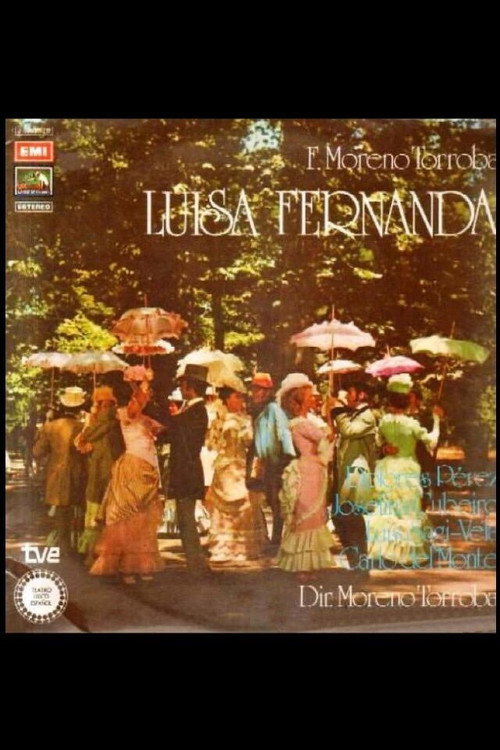 Movie poster for Luisa Fernanda (1973)