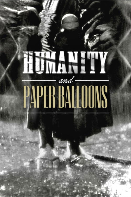Movie poster for Humanity and Paper Balloons (1937)
