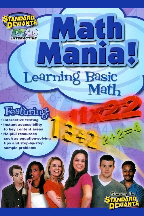 Movie poster for The Standard Deviants: The Zany World of Basic Math