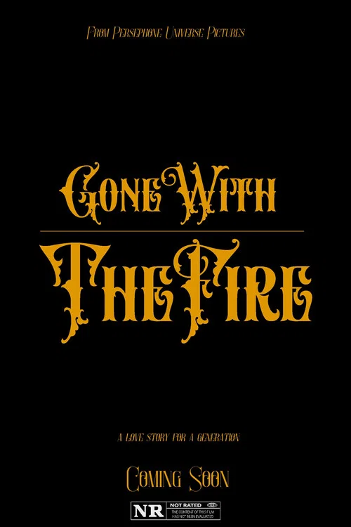 Movie poster for Gone with the Fire