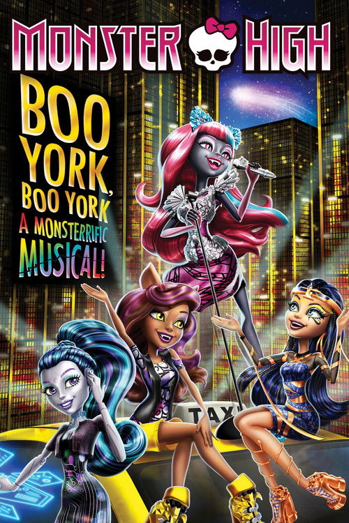 Movie poster for Monster High: Boo York, Boo York (2015)