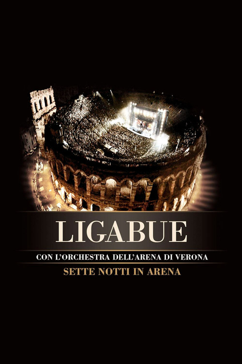 Movie poster for Ligabue Sette Notti In Arena (2009)