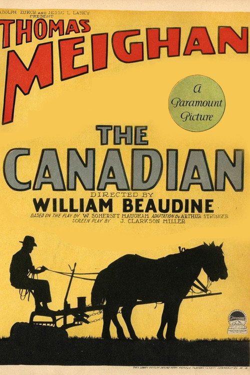 Movie poster for The Canadian (1926)