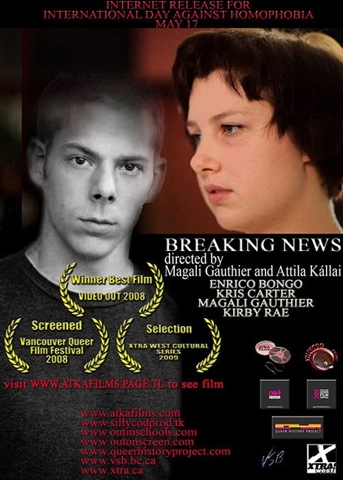 Movie poster for Breaking News (2008)