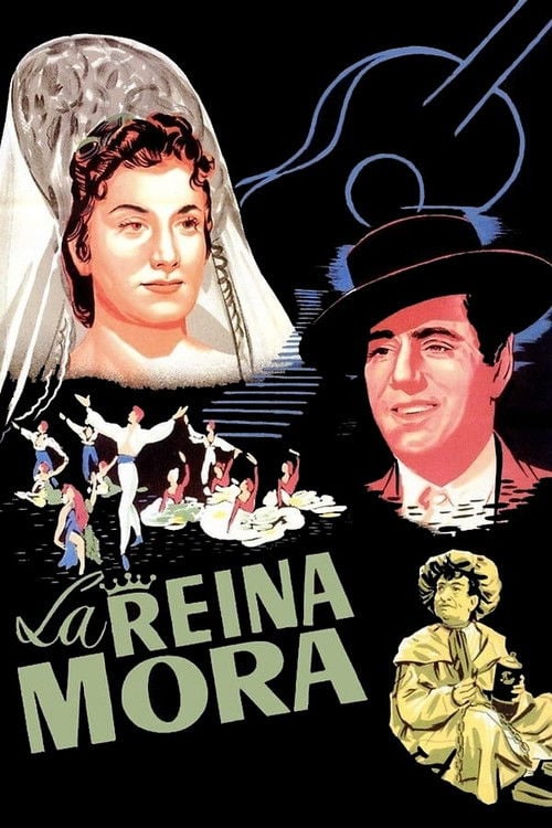 Movie poster for La reina mora (1955)
