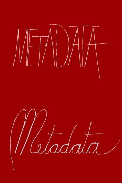 Movie poster for Metadata (1971)