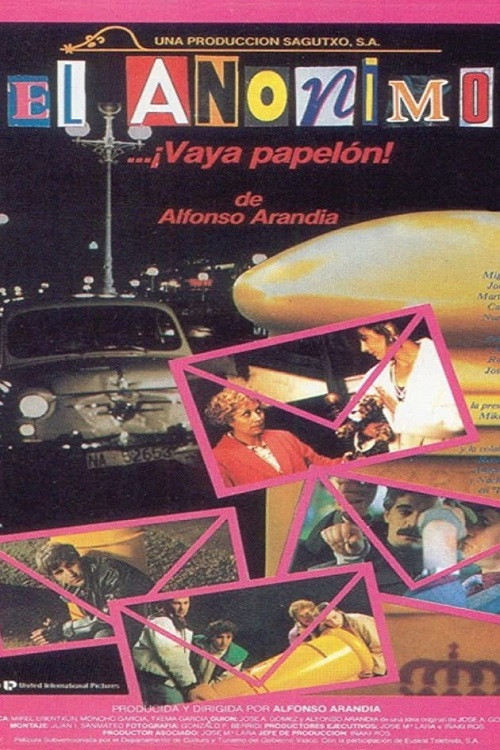 Movie poster for El anónimo... ¡vaya papelón! (1990)