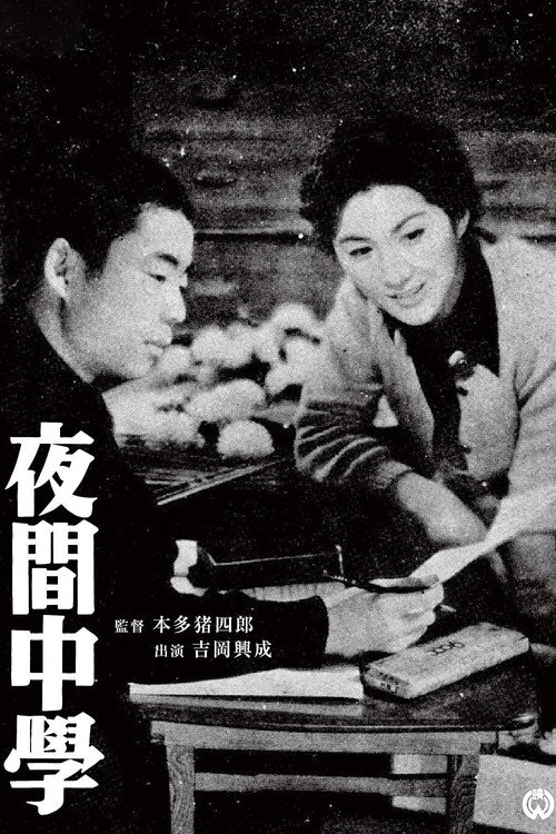 Movie poster for Night School (1956)