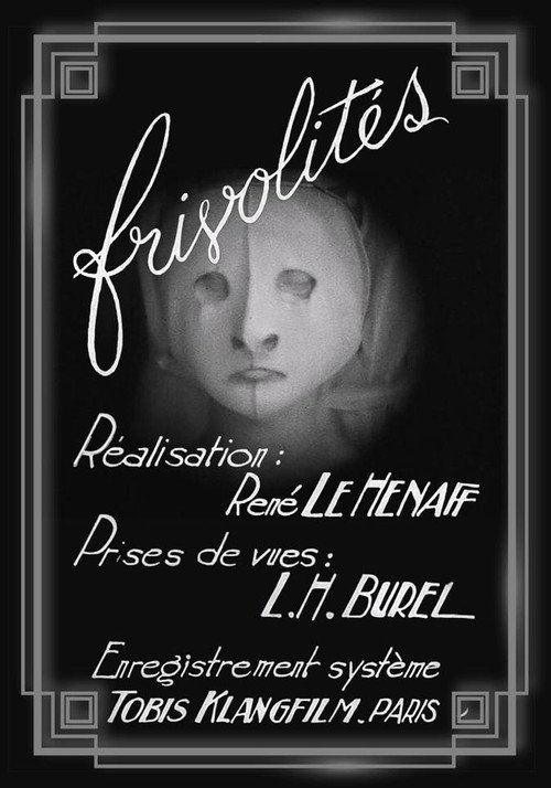 Movie poster for Frivolities (1929)