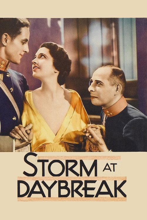 Movie poster for Storm at Daybreak (1933)