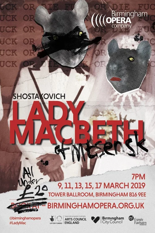 Movie poster for Lady Macbeth of Mtsensk - BOC (2021)