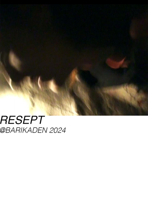 Movie poster for Resept @ Barikaden (2024)