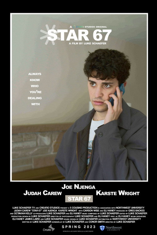 Movie poster for Star 67 (2023)