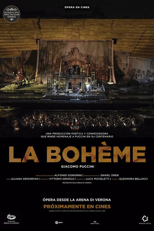 Movie poster for La Bohème - Arena di Verona (2025)