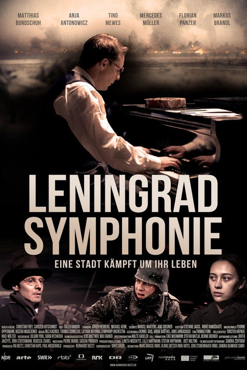 Movie poster for Leningrad Symphony (2017)