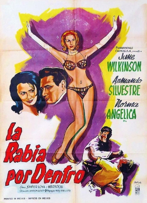 Movie poster for La rabia por dentro (1962)