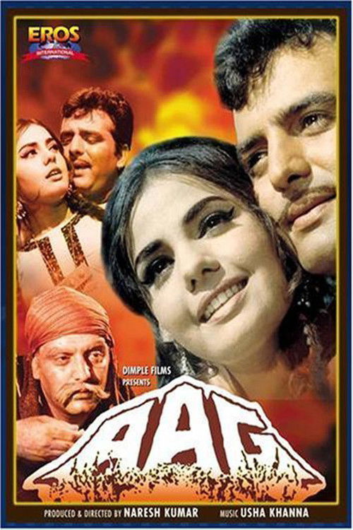 Movie poster for Aag (1967)