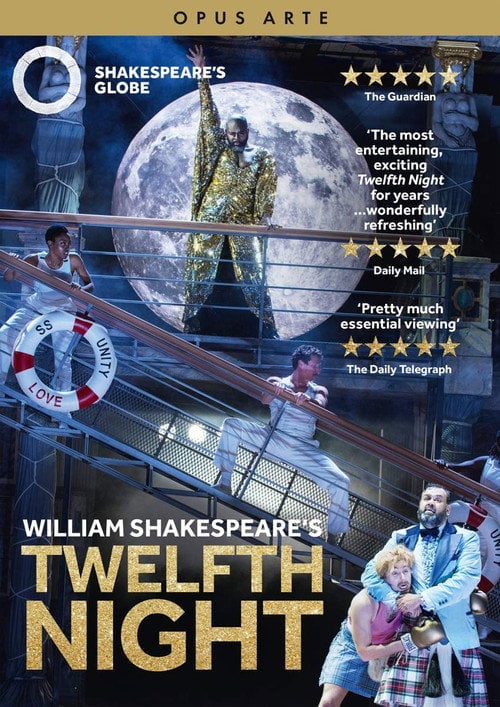 Movie poster for Twelfth Night - Live at Shakespeare's Globe (2017)