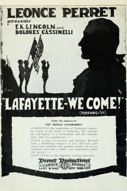 Movie poster for Lafayette, We Come (1918)