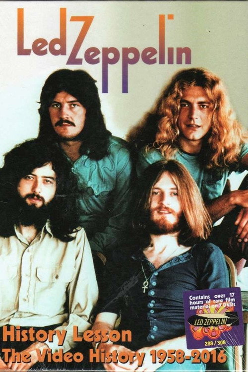 Movie poster for Led Zeppelin: History Lesson (2017)