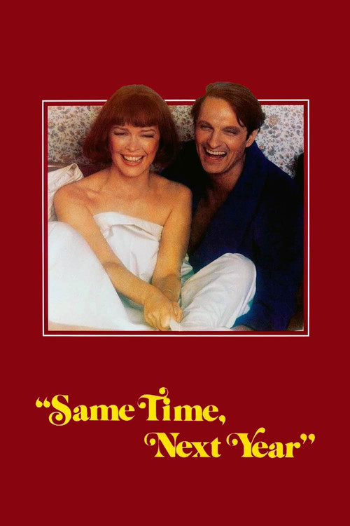 Movie poster for Same Time, Next Year (1978)