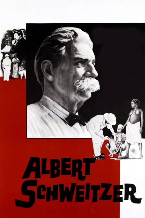 Movie poster for Albert Schweitzer (1957)