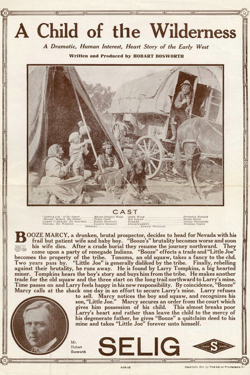 Movie poster for A Child of the West (1912)