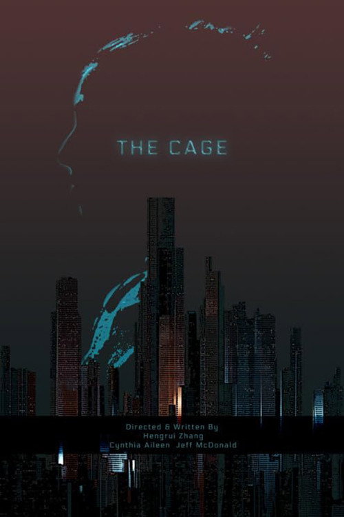 Movie poster for The Cage (2023)