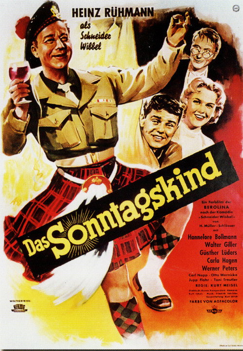 Movie poster for Das Sonntagskind (1956)
