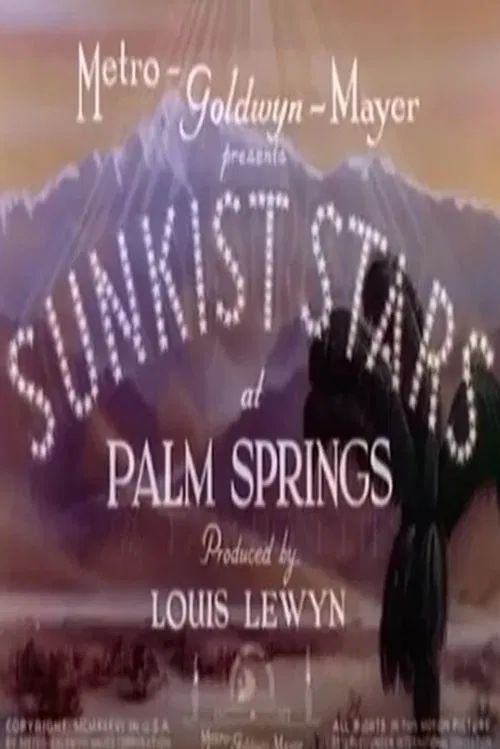 Movie poster for Sunkist Stars at Palm Springs (1936)