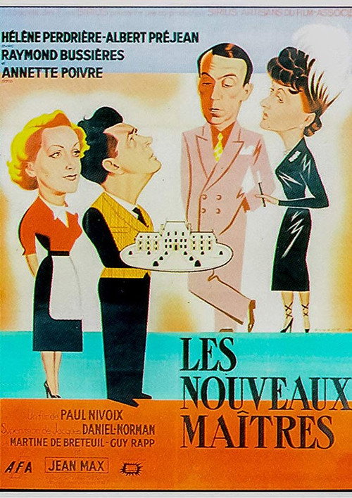 Movie poster for Les Nouveaux Maîtres (1950)