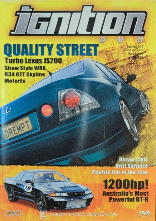 Movie poster for Ignition DVD: Edition 009 (2006)