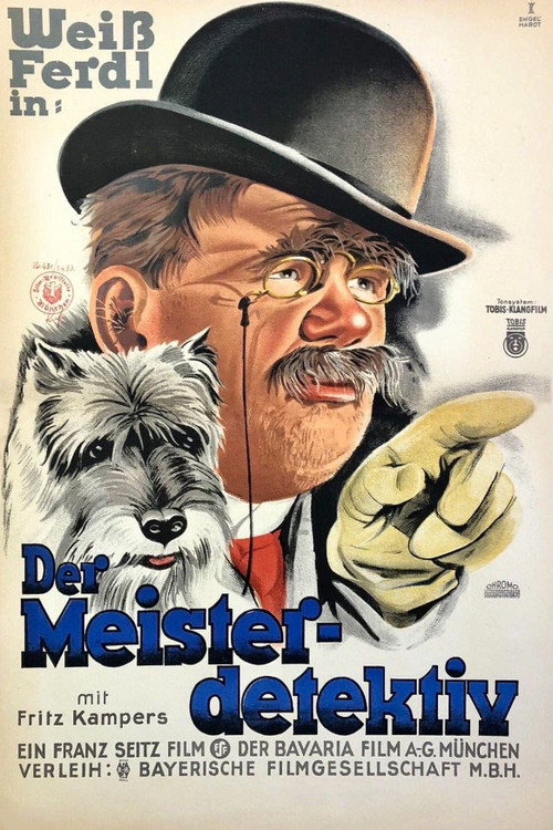 Movie poster for The Master Detective (1933)