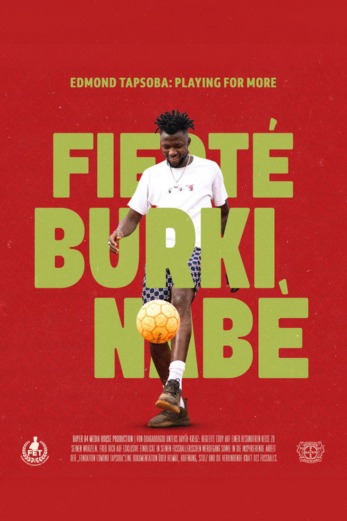 Movie poster for Fierté Burkinabè - Playing for More (2026)