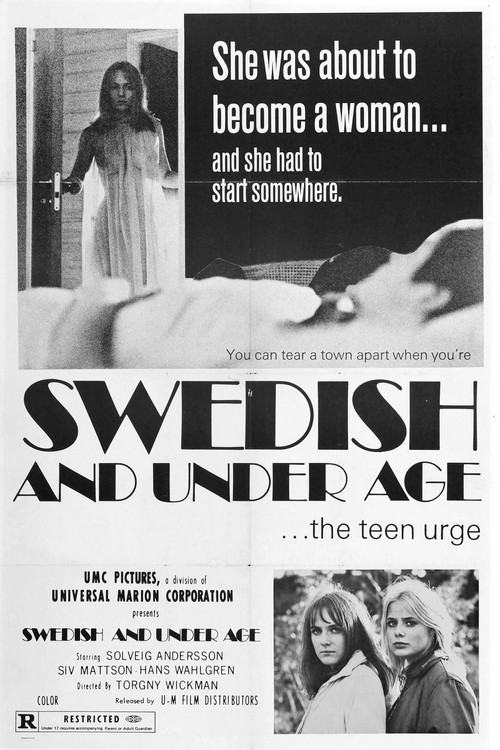 Movie poster for Swedish and Underage (1969)