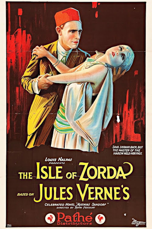 Movie poster for The Isle of Zorda (1921)