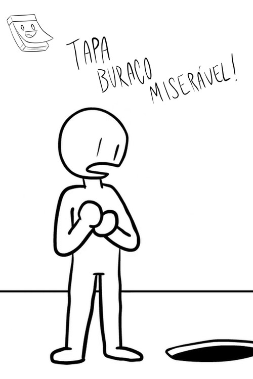 Movie poster for Tapa Buraco Miserável (2022)