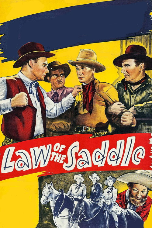 Movie poster for Law of the Saddle (1943)