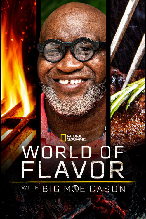 Series poster for World of Flavor with Big Moe Cason (2022)