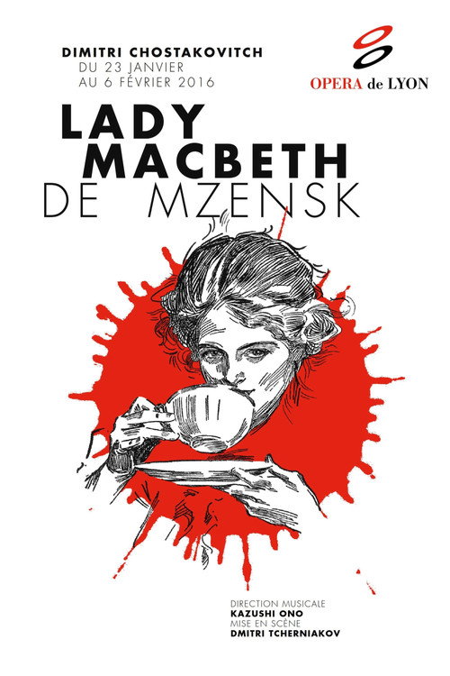 Movie poster for Chostakovitch: Lady Macbeth de Mzensk (2016)