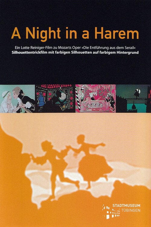 Movie poster for A Night in a Harem (1958)