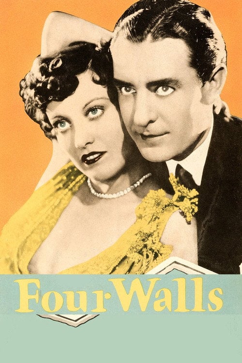 Movie poster for Four Walls (1928)