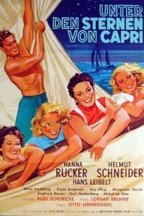 Movie poster for Under the Stars of Capri (1953)