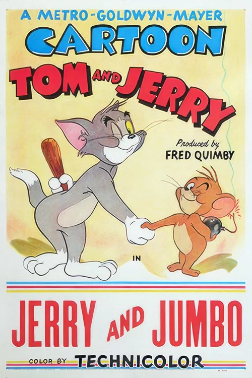 Movie poster for Jerry and Jumbo (1953)