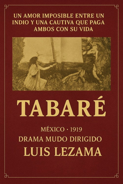 Movie poster for Tabaré (1919)