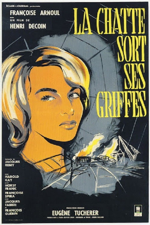 Movie poster for The Cat Shows Her Claws (1960)