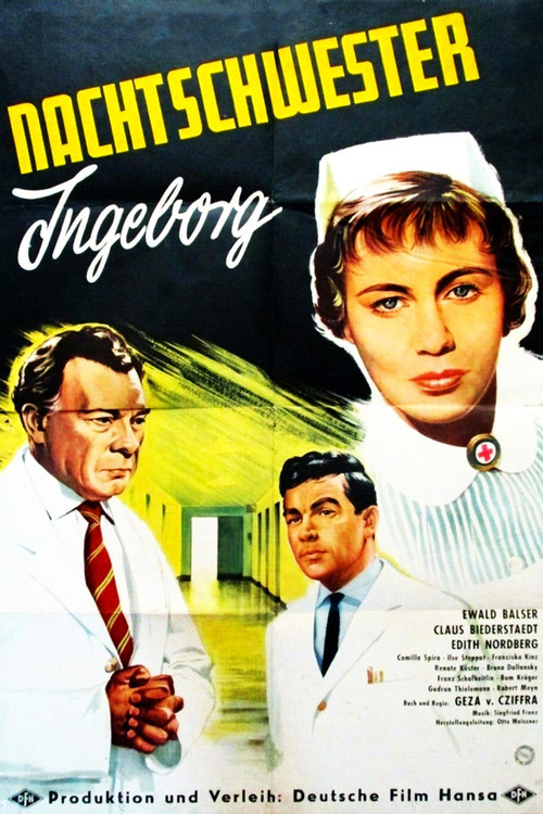 Movie poster for Nachtschwester Ingeborg (1958)