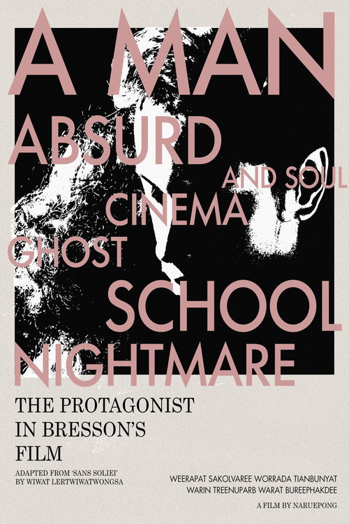 Movie poster for THE PROTAGONIST IN BRESSON'S FILM (2023)