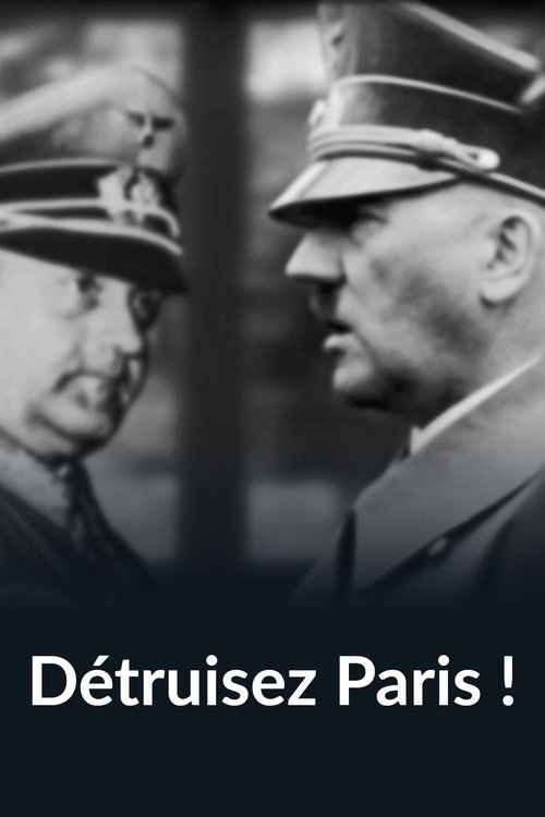 Movie poster for Détruisez Paris ! (2012)